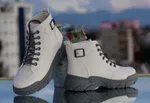 Korean Style Women's Elevated Sneakers - White - Available at AfnoBazar Nepal