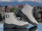 Korean Style Women's Elevated Sneakers - White - Available at AfnoBazar Nepal