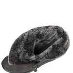 Women's Brown Faux Fur Side Zip Ankle Snow Boots - Available at AfnoBazar Nepal