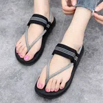 Women's Elastic Strap Slip-On Sandals - Available at AfnoBazar Nepal