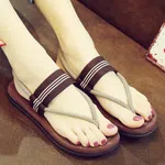 Women's Elastic Strap Slip-On Sandals - Available at AfnoBazar Nepal