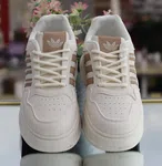 Women's Three-Stripe Platform Sneakers - Beige and Brown - Available at AfnoBazar Nepal
