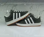 Men's Lightweight Lace-Up Casual Sneakers - Grey - Available at AfnoBazar Nepal