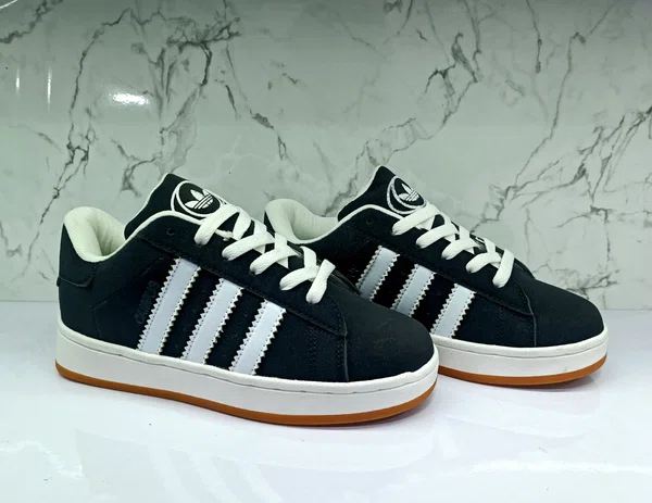 Women's Korean Style Casual Sneakers - Black - Available at AfnoBazar Nepal