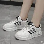 Women's Korean Style Sneakers - Beige, Black, Blue and Green - Available at AfnoBazar Nepal