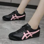 Women's Korean Style Sneakers - Black, Blue and White - Available at AfnoBazar Nepal
