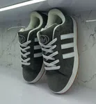 Men's Lightweight Lace-Up Casual Sneakers - Grey - Available at AfnoBazar Nepal