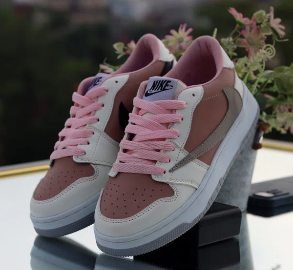 Women's Casual Sneakers - Pink - Available at AfnoBazar Nepal