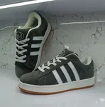Men's Lightweight Lace-Up Casual Sneakers - Grey - Available at AfnoBazar Nepal