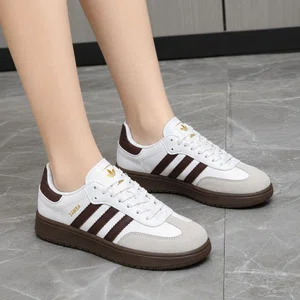 Women's Lightweight Lace-Up Sneakers - Brown - Available at AfnoBazar Nepal