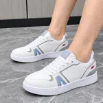 Women's Low-Top Casual Sneakers - Blue, Green, Grey and White - Available at AfnoBazar Nepal