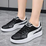 Women's Korean Style Sneakers - Black, Blue, Brown and White - Available at AfnoBazar Nepal