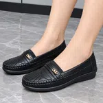 Women's Orthopedic Leather Loafers - Available at AfnoBazar Nepal
