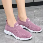 Women's Pink Slip-On Sneakers - Available at AfnoBazar Nepal