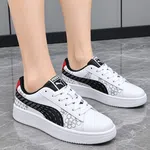Women's Korean Style Sneakers - Black, Blue, Brown and White - Available at AfnoBazar Nepal
