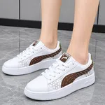 Women's Korean Style Sneakers - Black, Blue, Brown and White - Available at AfnoBazar Nepal
