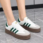 Women's Striped Low-Top Platform Sneakers - Available at AfnoBazar Nepal