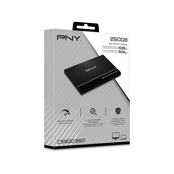 PNY CS900 250GB 2.5 inch SATA III Internal SSD