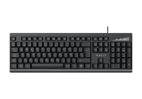 Havit KB376 USB Wired Keyboard with Number Pad
