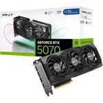 PNY GeForce RTX 5070 12GB Triple Fan OC Graphics Card image 1