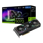 PNY GeForce RTX 5070 12GB Triple Fan OC ARGB Graphics Card image 2