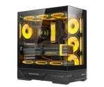 Huntkey GX760A Fortune Gaming PC Case, Black image 2