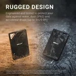 PNY RP60 Portable SSD, USB 3.2 Gen 2x2 Type-C image 2