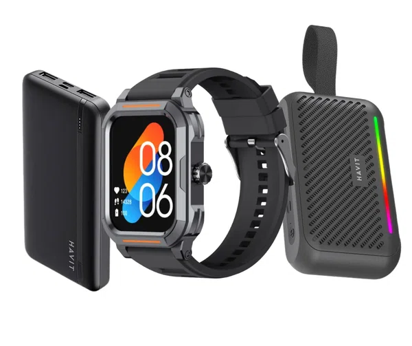 Havit Combo: M9040S Smart Watch, SK876BT Speaker and PB89 Power Bank