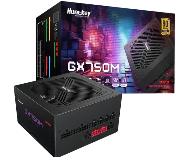 Huntkey GX750M 750W 80 Plus Gold Modular Gaming Power Supply