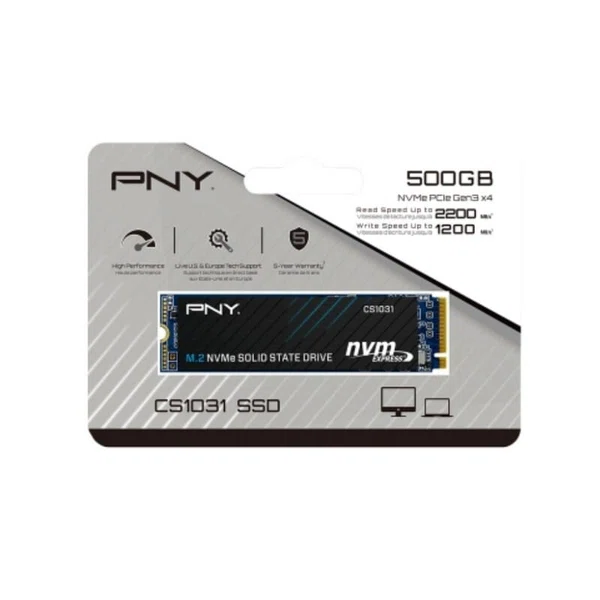 PNY CS1031 500GB M.2 2280 NVMe Gen3 SSD