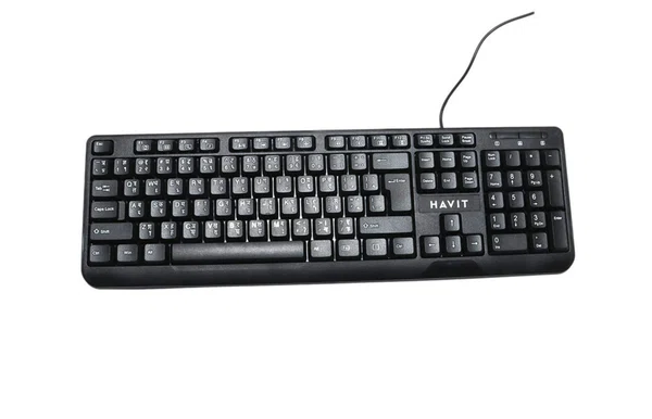 Havit KB378 USB Wired Keyboard (English and Nepali)