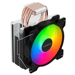 Huntkey Frozen 400 RGB CPU Air Cooler with 4 Copper Heat Pipes image 3
