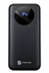 Power King P-A211 15000mAh 22.5W Fast Charging Power Bank with Built-in Type-C & Lightning Cable - Available at AfnoBazar Nepal