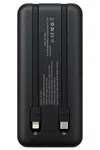 Power King P-A211 15000mAh 22.5W Fast Charging Power Bank with Built-in Type-C & Lightning Cable - Available at AfnoBazar Nepal