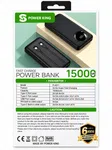 Power King P-A211 15000mAh 22.5W Fast Charging Power Bank with Built-in Type-C & Lightning Cable - Available at AfnoBazar Nepal