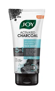 Joy Activated Charcoal Skin Purifying + Deep Detox Face Wash - Available at AfnoBazar Nepal