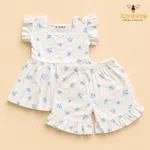 Joonkiree Baby Girl Jama Set - Available at AfnoBazar Nepal