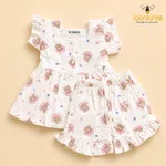 Joonkiree Baby Girl Jama Set - Available at AfnoBazar Nepal