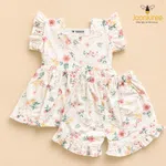 Joonkiree Baby Girl Jama Set - Available at AfnoBazar Nepal