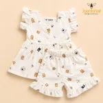 Joonkiree Baby Girl Jama Set - Available at AfnoBazar Nepal