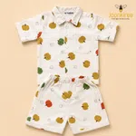 Joonkiree Boys Summer Shirt Set - Available at AfnoBazar Nepal