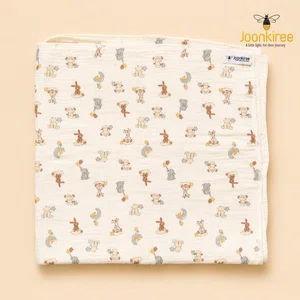 Joonkiree Muslin Baby Wrapper 45 x 45 - Available at AfnoBazar Nepal