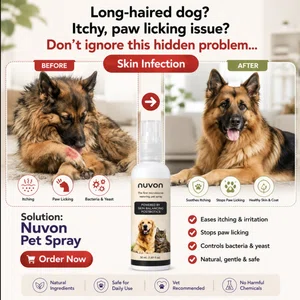 Nuvon Pet Skin Care Spray - Gentle Daily Care for Pets - Available at AfnoBazar Nepal