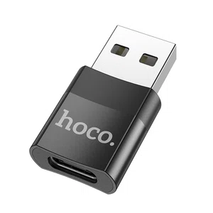 Hoco UA17 Adapter USB Male to Type-C Female Adapter - Available at AfnoBazar Nepal
