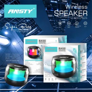 Mini Portable Bluetooth Speaker with LED Light and 360 Degree Sound