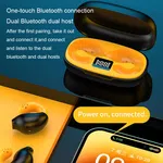 Open-Ear Clip Wireless Bluetooth Earbuds with LED Display image 4