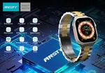 Ansty SW-03 Ultra Smart Watch with Magnetic Charging and Multi Straps image 5