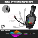 Onikuma K20 Professional Wired Gaming Headset with Mic and RGB Light image 6
