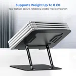Metal Tablet and Phone Stand, Adjustable image 4
