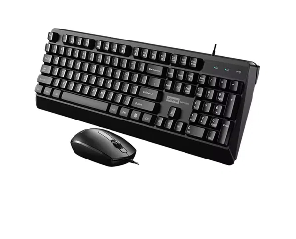 Lenovo KM150 Wired Keyboard and Mouse Combo